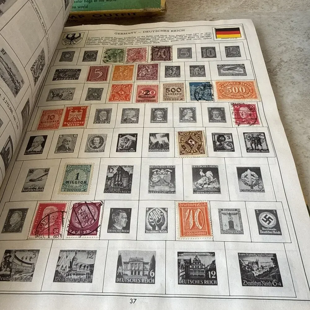 My First Stamp Outfit Box Set W/ Lots Of Stamps